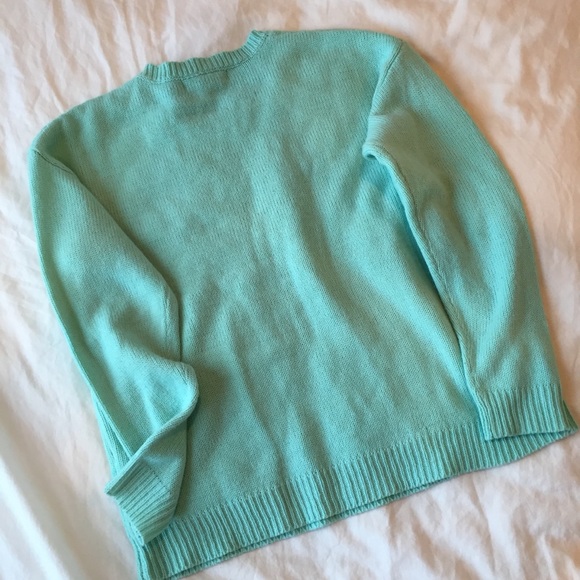 F21 Adorable Mint Cat Sweater - Picture 8 of 8